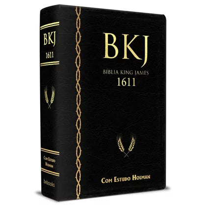 Biblia KJ Fiel com Estudo Holman - L.Grande Preta