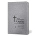 Biblia Cruz - Letra Normal - AEC -Capa PU Cinza Luxo