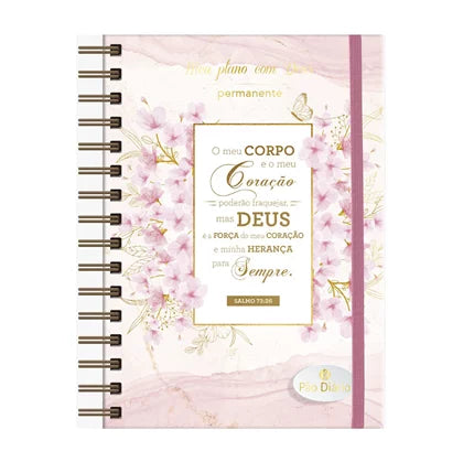 Planner Meu Plano com Deus - Minha Herança - Capa Dura Espiral