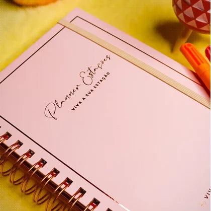 Planner Estaçoes Rose - Viviane Martinello