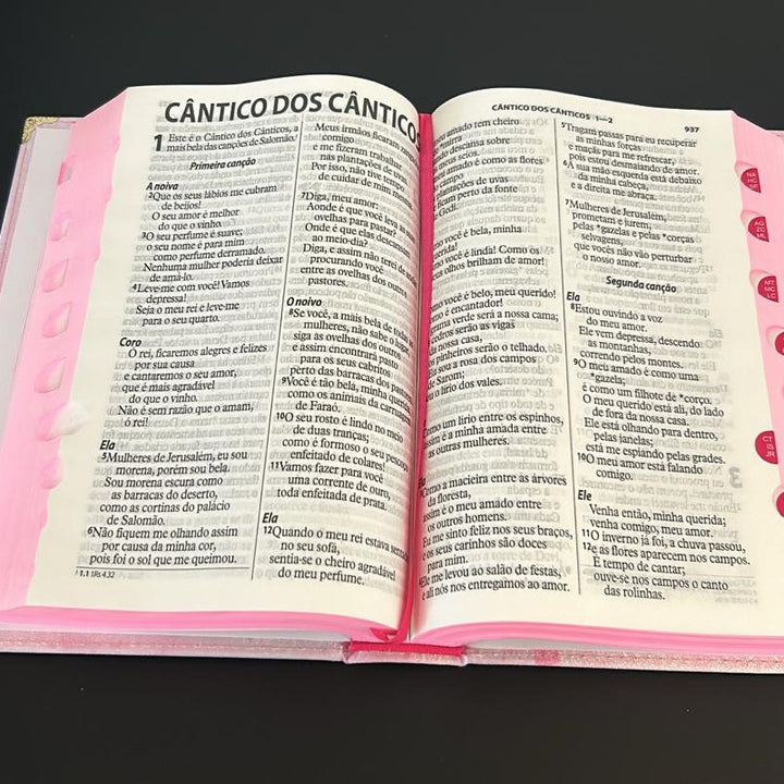 Biblia NTLH Circulo Floral Foi Por Amor