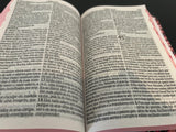 Biblia KJA Fiel - Rosa coraçao