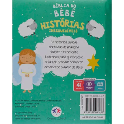 Bíblia do Bebê - Histórias Inesquecíveis